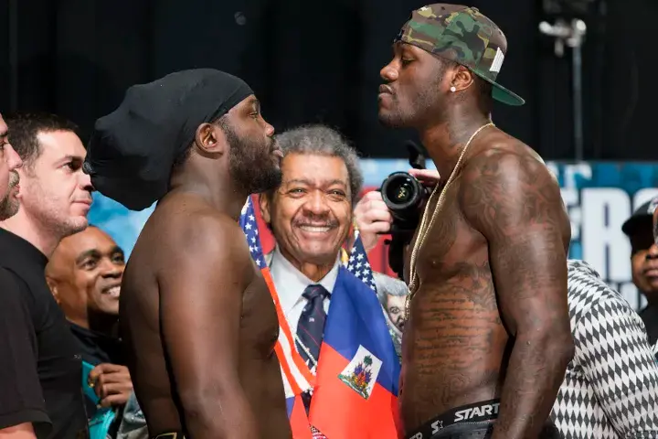 Bermane Stiverne And Deontay Wilder