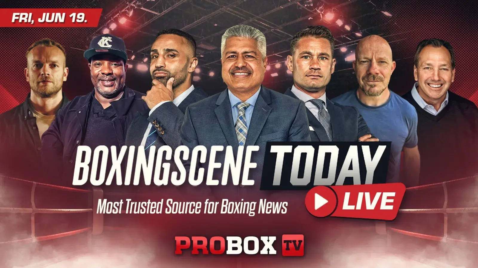 BoxingScene Today - June 19, 2026
