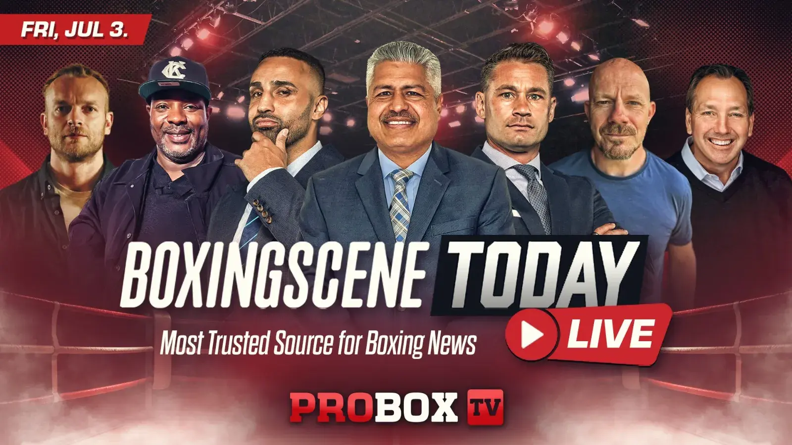BoxingScene Today for July 3, 2026