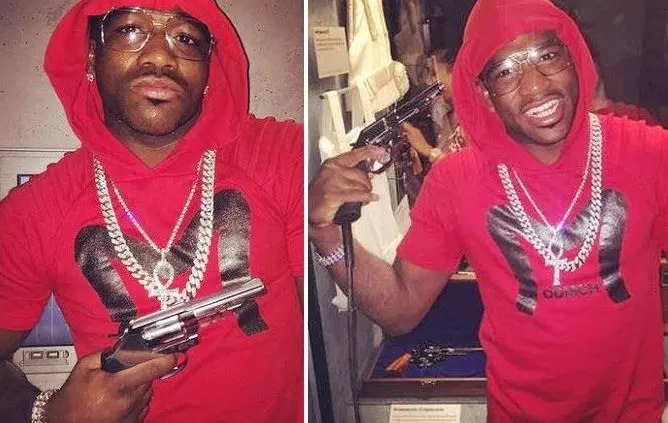 Adrien Broner Gun