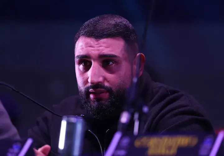 Agit Kabayel sits down for an interview.