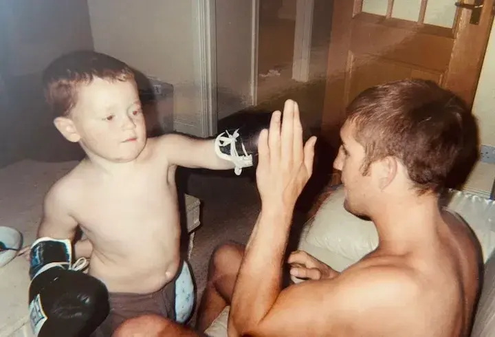 Alex Arthur Jnr and Snr