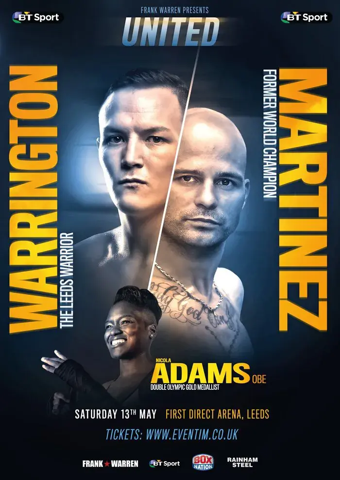 Josh Warrington vs. Kiko Martinez Confirmed, May 13 In Leeds