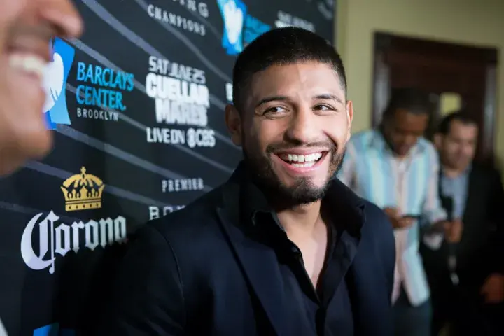 Cellar Mares Press Conference Presser Scott Hirano Showtime Premier Boxing