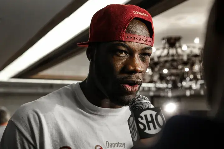 Deontay Wilder Wildervsmolina Presser