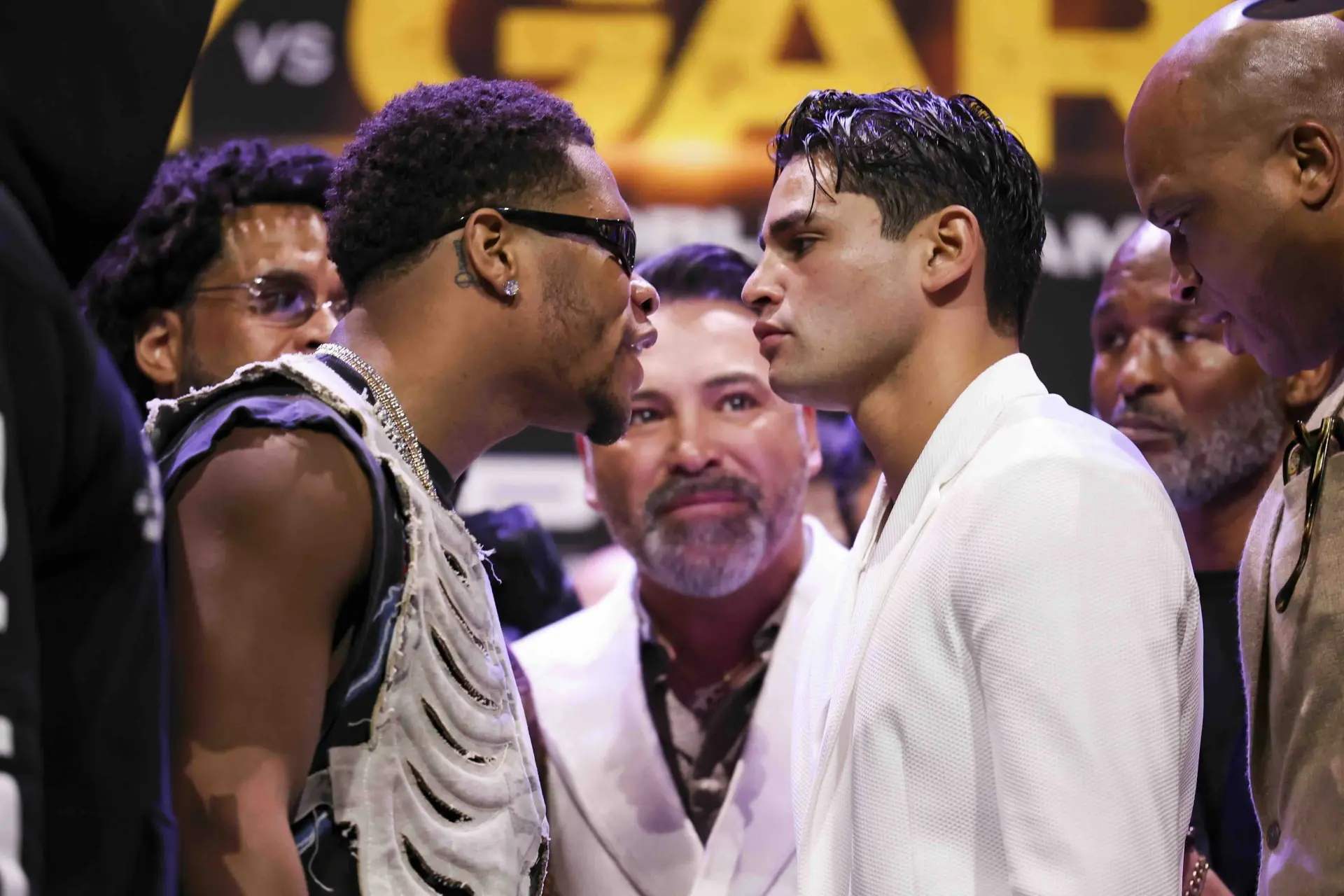 Devin Haney Ryan Garcia Faceoff