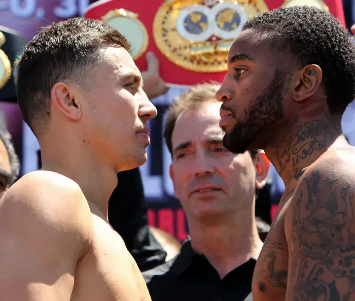 Golovkin Wade Weighin