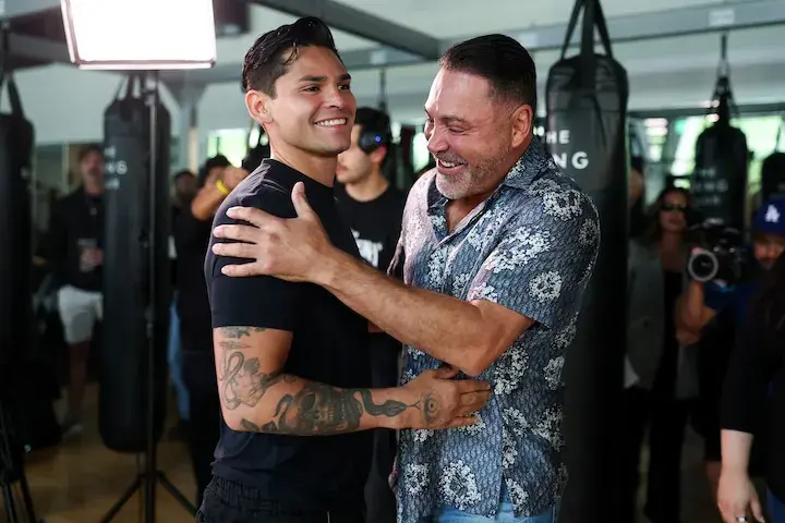 Ryan Garcia Oscar De La Hoya