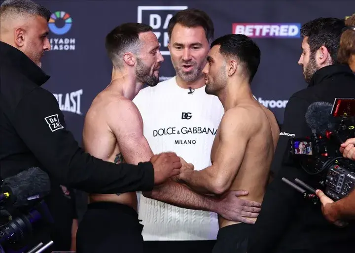 Taylor Catterall Weigh In
