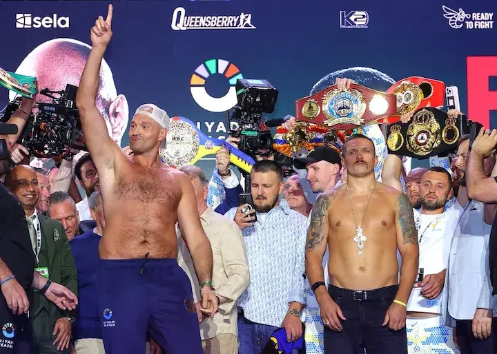 Tyson Fury Vs Oleksandr Usyk