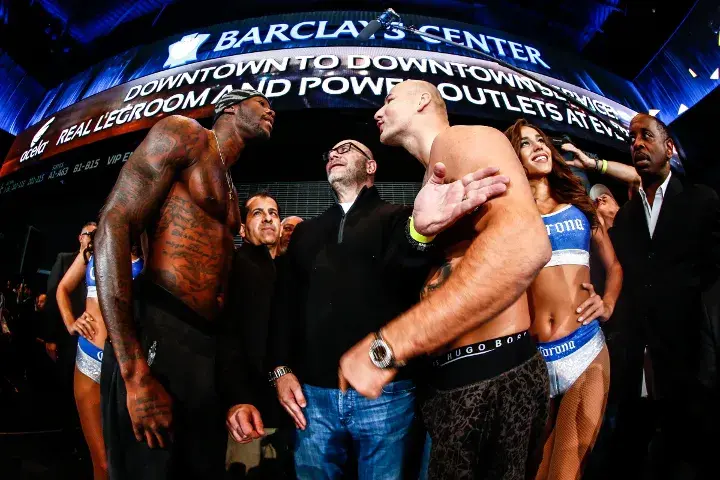 Wilder Vs Szpilka Weigh In