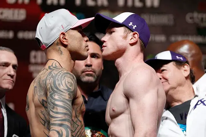 Canelo Cotto Weights