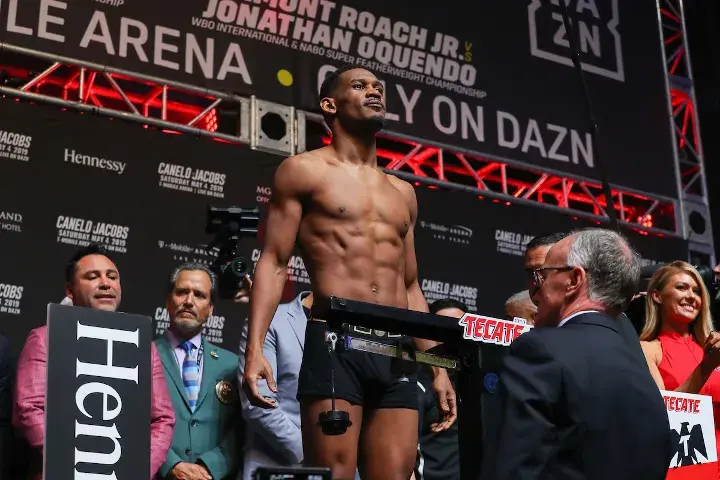 Canelo Jacobs Weights