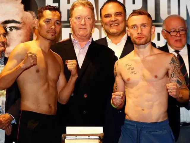 Frampton Donaire Weights