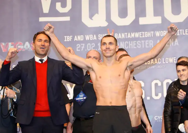 Frampton Quigg Weigh In