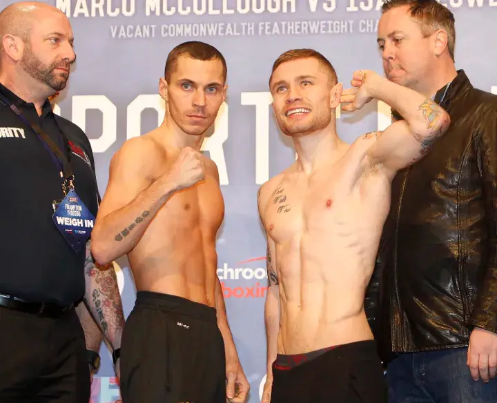 Frampton Quigg Weigh In
