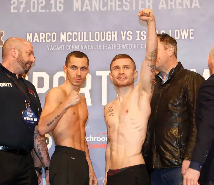 Frampton Quigg Weigh In