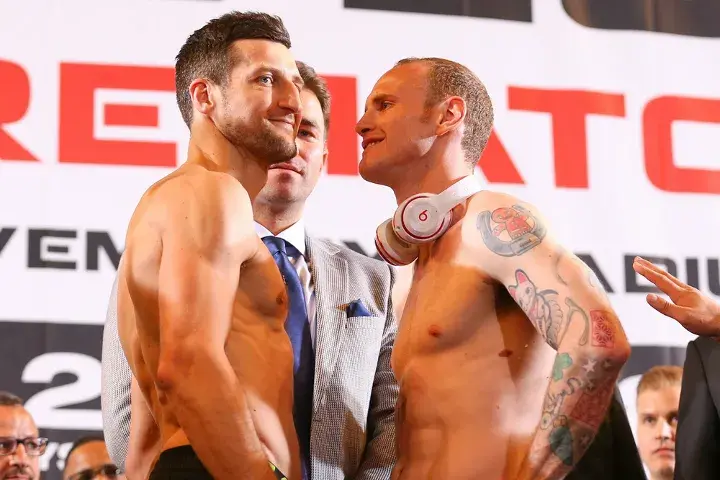 Froch Groves Rematch Weights