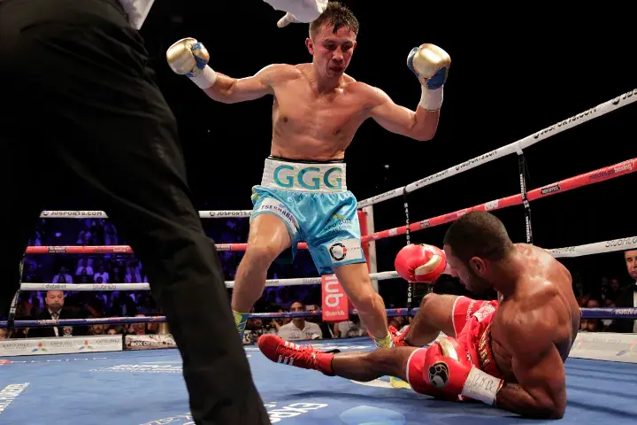 Golovkin Brook Fight