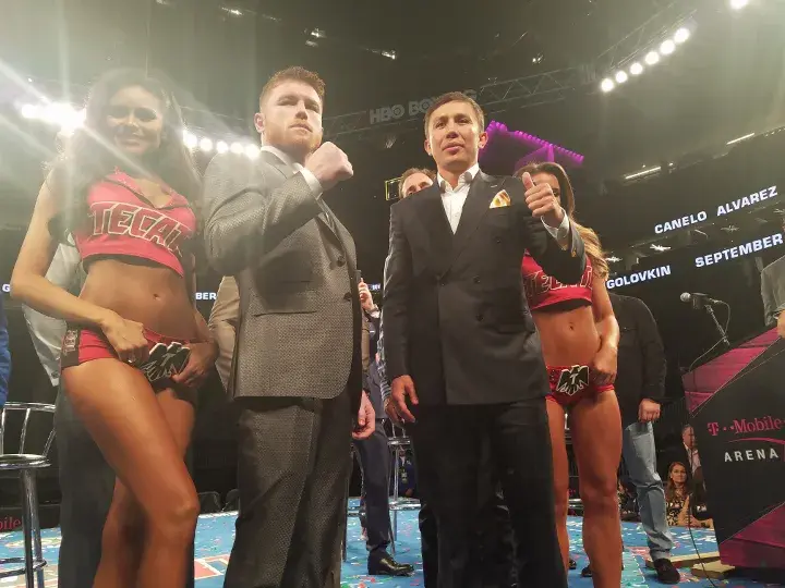 Golovkin Canelo