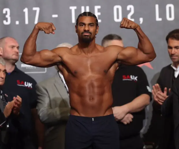Haye Bellew Weights