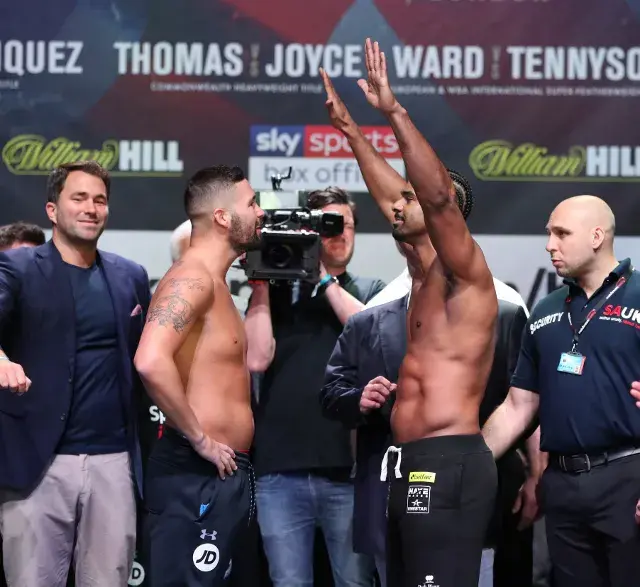 Haye Bellew Weights