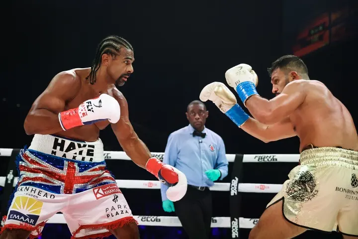 Haye Fournier Fight
