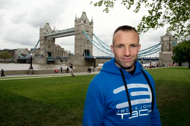 Mikkel Kessler in London ahead of his most recent bout - a 12-round points defeat to Carl Froch