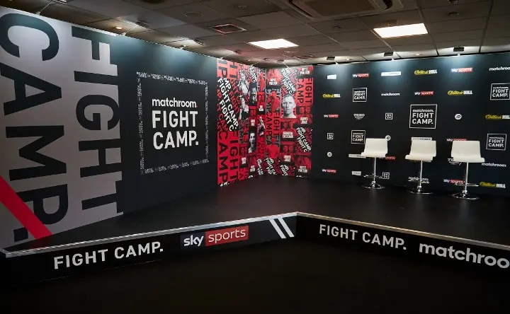 Matchroom Fight Camp Arrivals