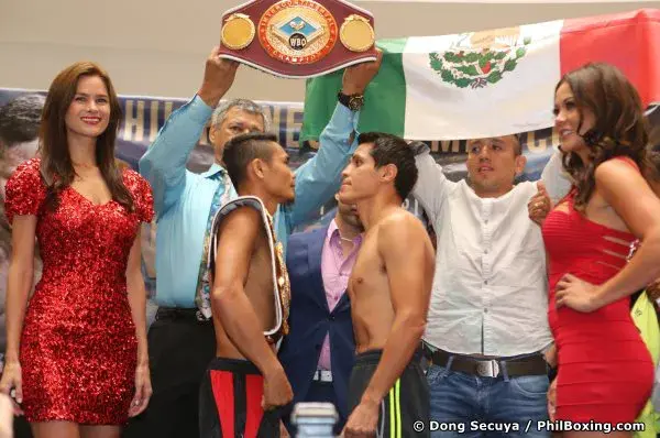 Nietes Sosa Weighin