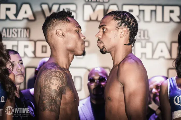 Weigh In   Jermell Charlo And John Jackson