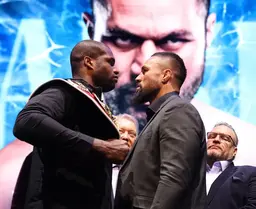 Daniel Dubois and Joseph Parker face off ahead of their aborted February 2025 contest