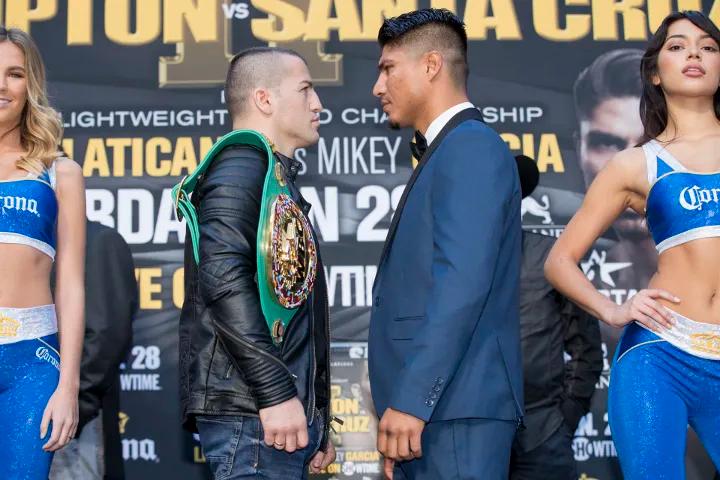 Dejan Zlaticanin And Mikey Garcia