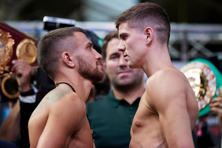 Lomachenko Campbell Weights