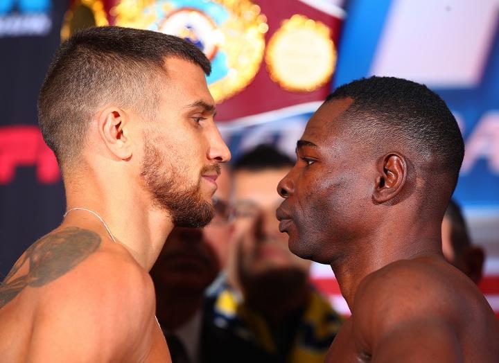 Lomachenko Rigondeaux Weights