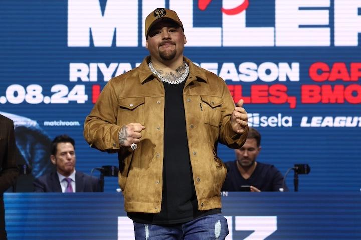 Andy Ruiz Jr invites David Benavidez to the heavyweight division