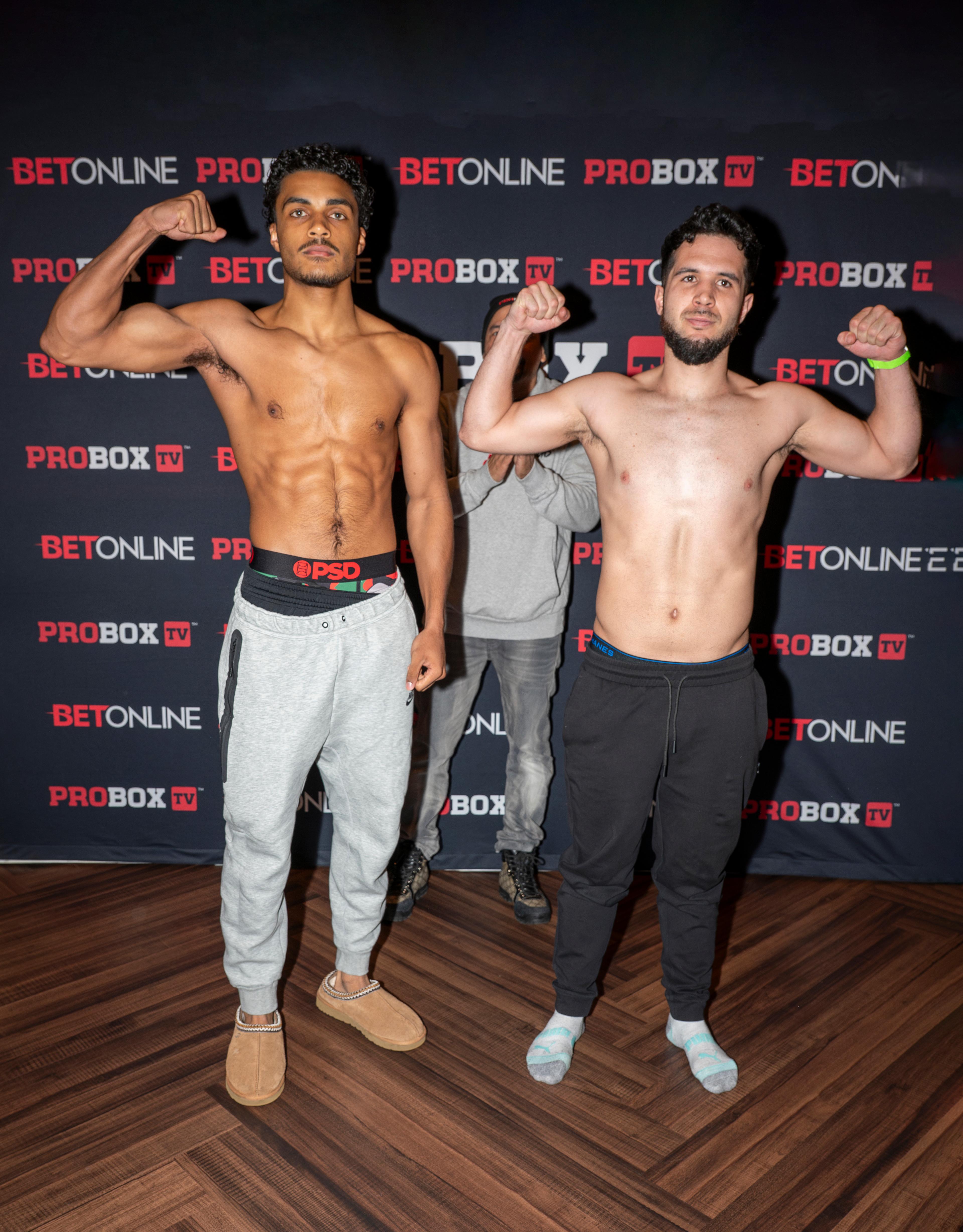 Ben Johnson weigh in