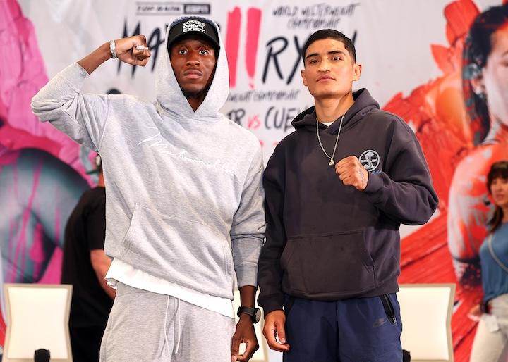 Bruce Carrington vs Jose Enrique Vivas Photo Mikey Williams / Top Rank Inc 