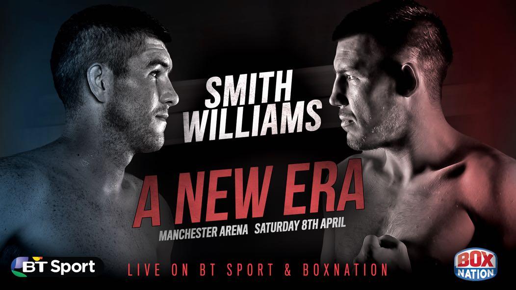 Liam Williams vs. Liam Smith For WBO European Belt, April 8