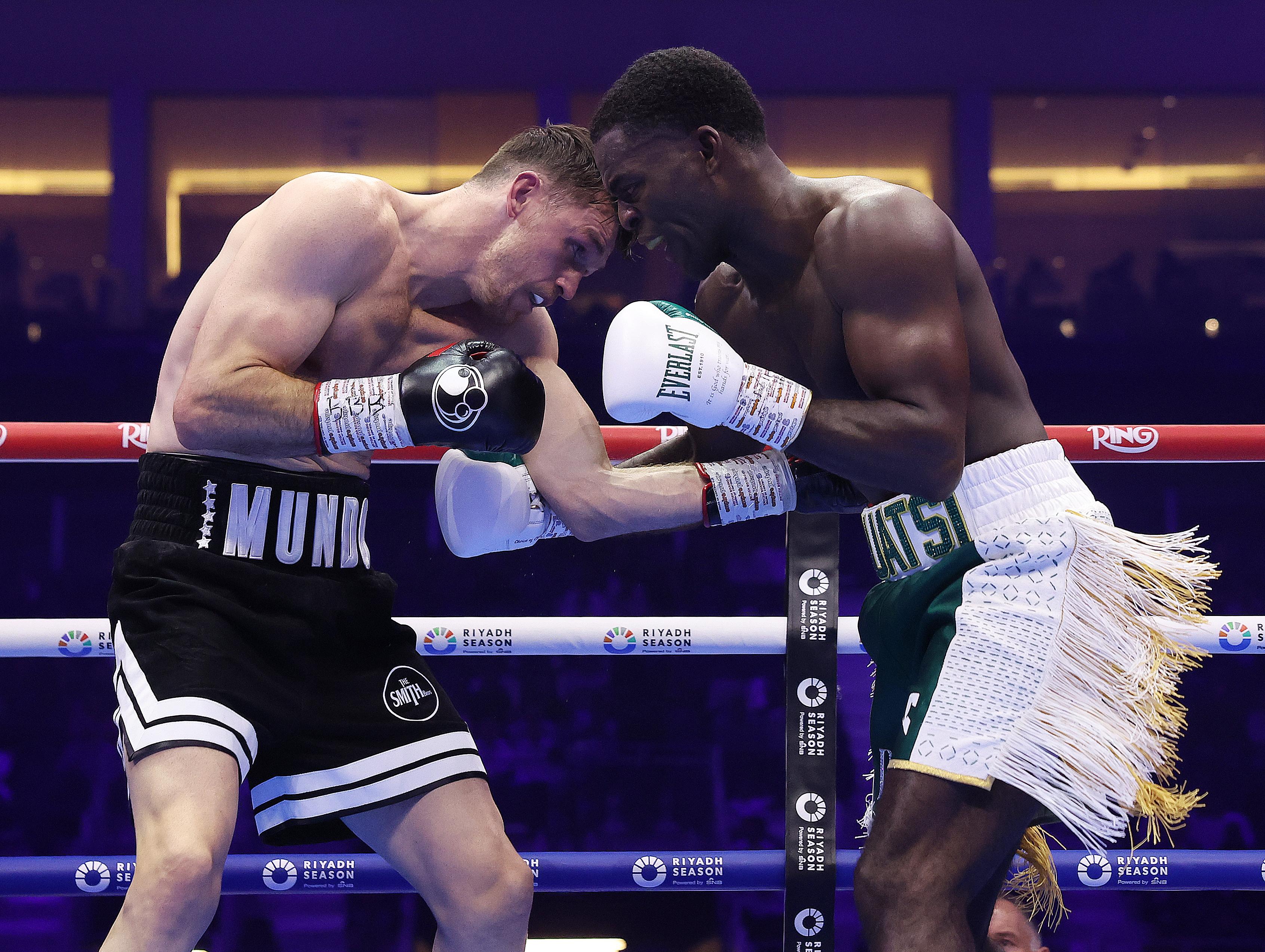 Callum Smith Joshua Buatsi Picture By Mark Robinson Matchroom Boxing