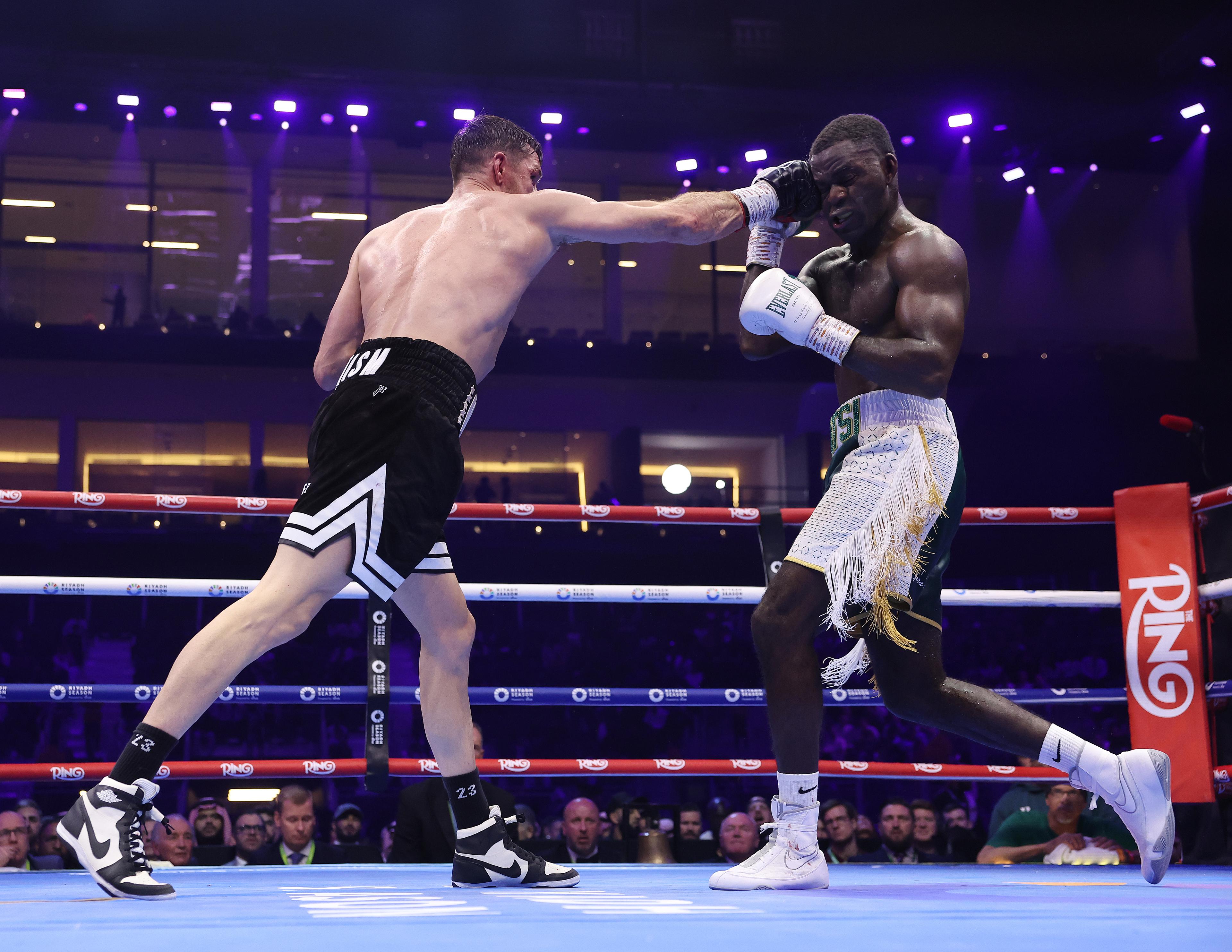 Callum Smith Joshua Buatsi Picture By Mark Robinson Matchroom Boxing