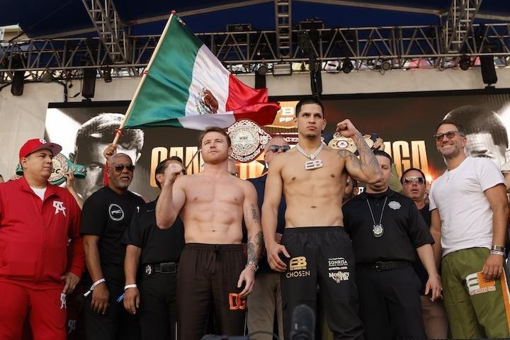 Canelo Alvarez Edgar Berlanga