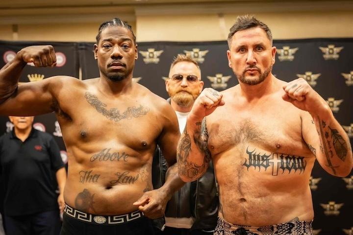 Charles Martin weighs in at 251.2lbs for Saturday return fight
