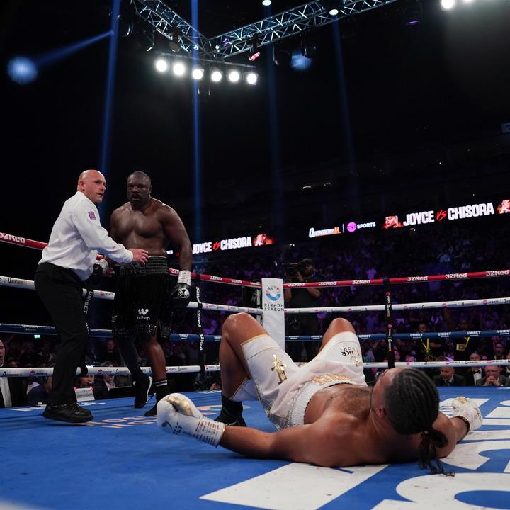 Chisora Drops Joyce