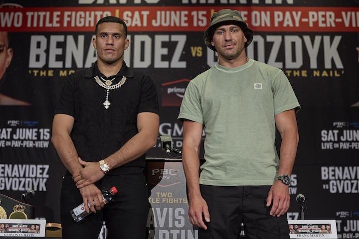 David Benavidez Oleksandr Gvozdyk