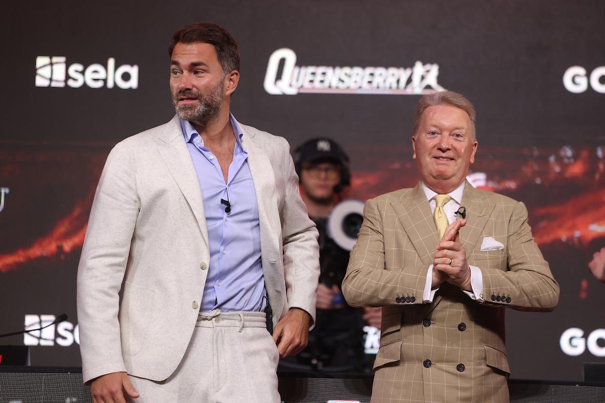 Eddie Hearn Frank Warren