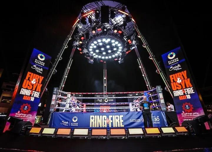 Fury Usyk Ring Of Fire Ring