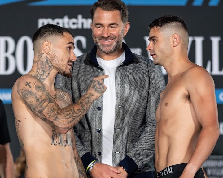 George Kambosos Jnr Jake Wyllie Photo Matchroom Boxing
