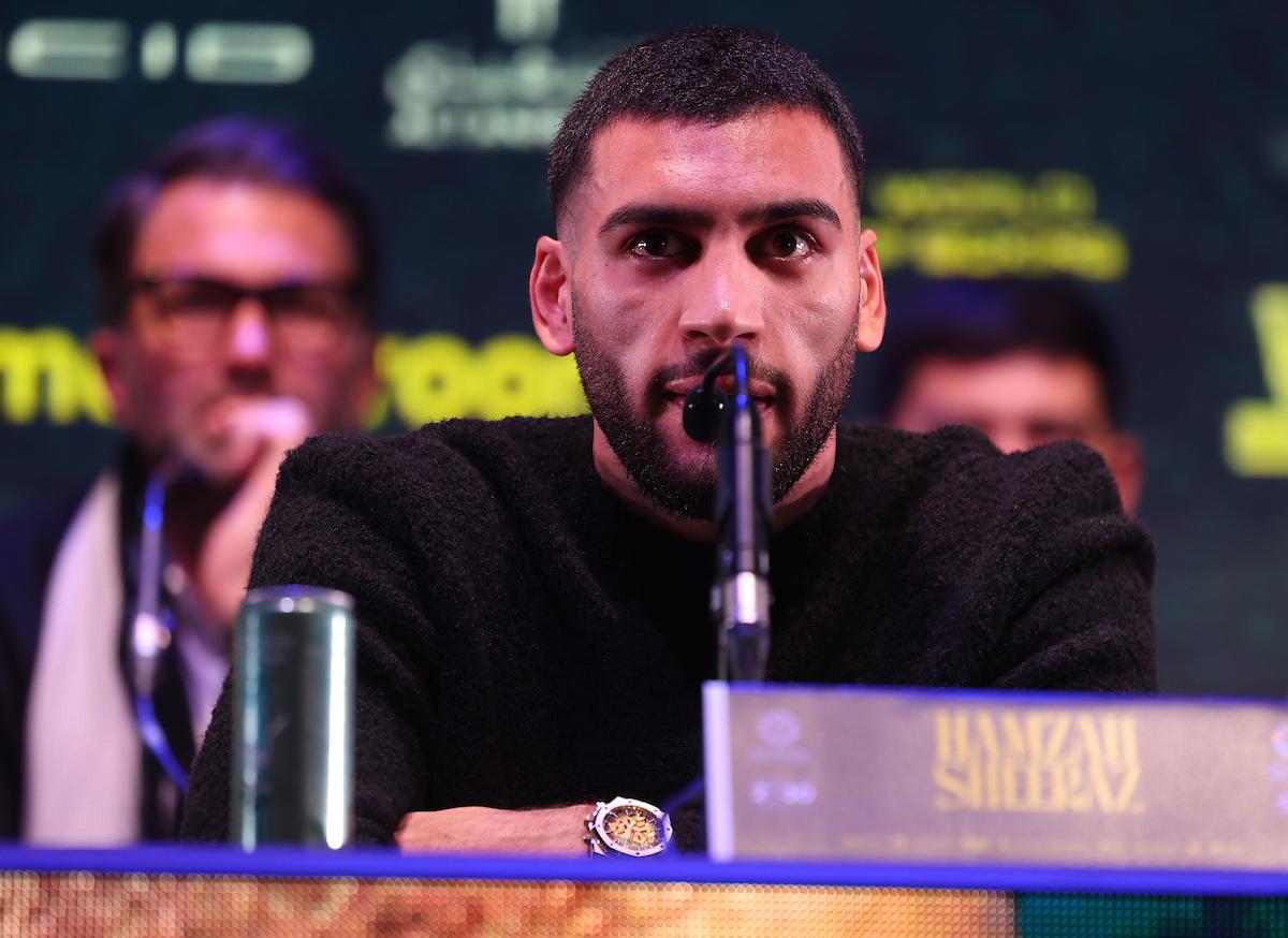 Hamzah Sheeraz Photo Mark Robinson Matchroom Boxing