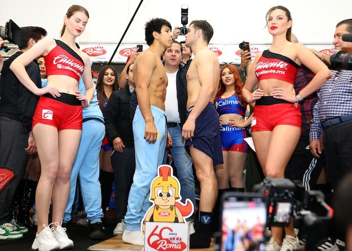 Jaime Munguia vs Bruno Surace Photo Mikey Williams Top Rank